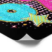 Poster 7 Year Old Birthday Kids I Was 6 Now I'm 7 Six Sev (Coin)