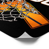 Poster 7e anniversaire Boy Basketball 7 ans Thème Playe (Coin)