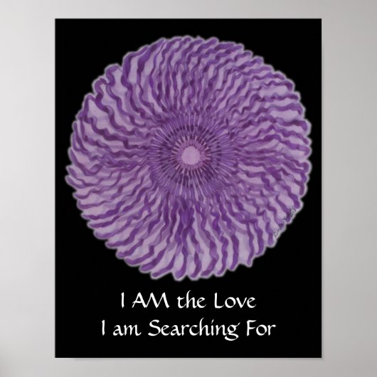 Poster 7e Art Chakra #2 - Connexion Divine (Devant)