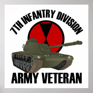 Poster 7e ID avec réservoir M-48