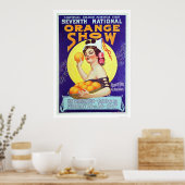 Poster 7e National Orange Show 1917 (Cuisine)