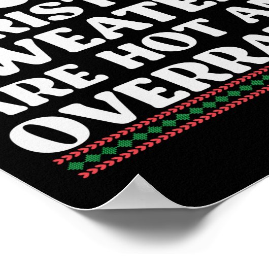 Poster 7Les pulls de Noël moches sont chauds et surévalué (Coin)