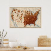 Poster 80 Proportion d'analphabètes votants noirs (Cuisine)