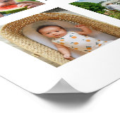 Poster 80 raisons pour lesquelles on t'aime collage photo (Coin)