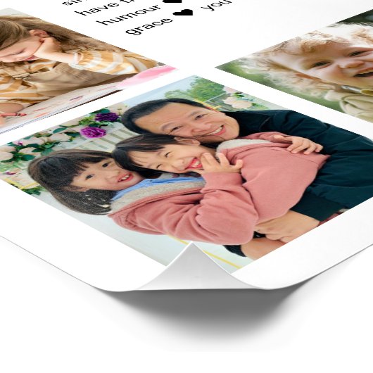 Poster 80 Reasons We Love You Photo Collage Keepsake Gift (Coin)