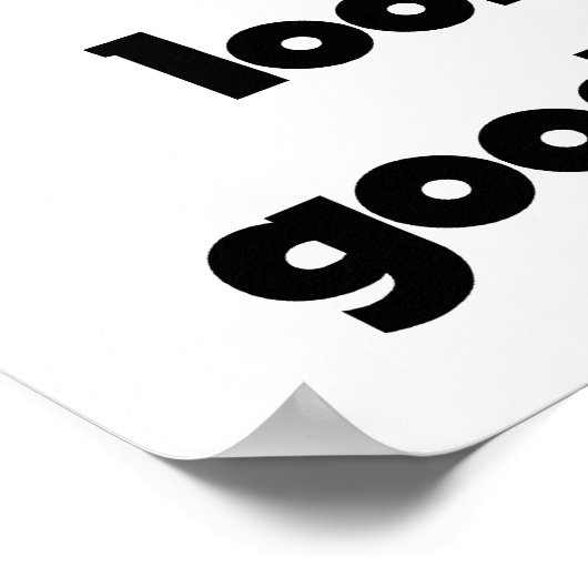 Poster 80 T-shirts et cadeaux de belle apparence sur moi (Coin)