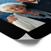 Poster 80e anniversaire 42 Photo Collage ANNÉES DANS LA F (Coin)