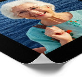 Poster 80e anniversaire 51 Collage de photos encourage à  (Coin)