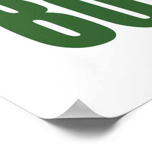 Poster 80e anniversaire de Golfer (Coin)