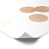 Poster 80e anniversaire Faux Foil Parties scintillant Lum (Coin)