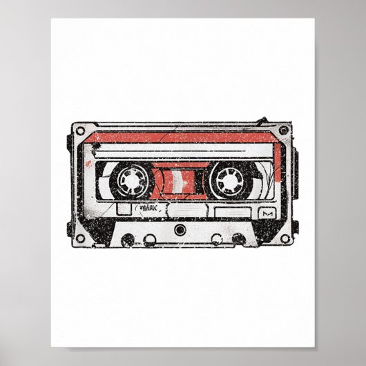 Poster 80s 90s Nostalgic Retro Cette bande Throwback-memo (Devant)
