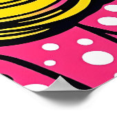 Poster 80s Retro Glam Pop Art (Coin)