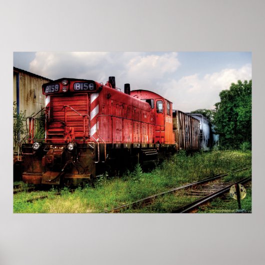 Poster 8159 - Flemington, NJ - Train 8159 (Devant)