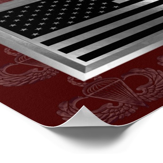 Poster 82e division aéroportée (Coin)