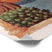 Poster 8378 Velin 745 f.1 Chevaliers à cheval, vers 1350 (Coin)