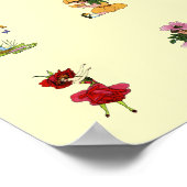 Poster 84 Enfants à fleurs (Coin)