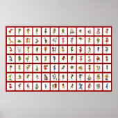 Poster 84 Enfants à fleurs (Devant)