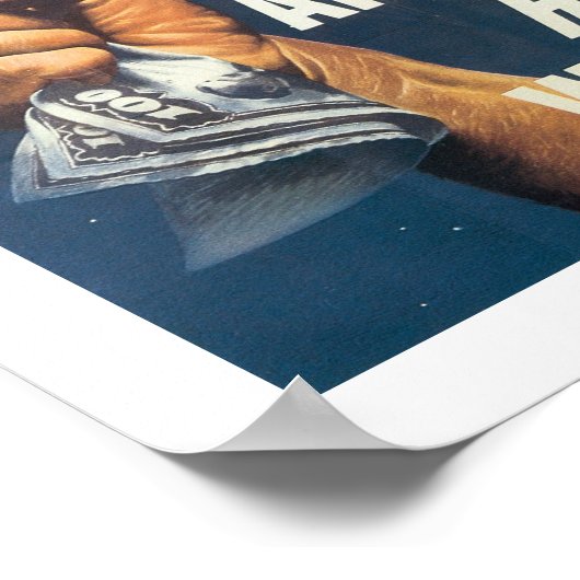 Poster 85 millions d'Américains (Coin)