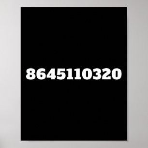 Poster 8645110320 Supprimer Trump Novembre