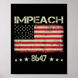 Poster 8647 Anti Trump 86 47 Impeach Trump Impeach 47 Rés