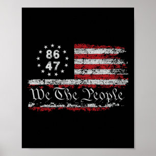 Poster 8647 Anti Trump Impeach Trump Impeach 47 Résister
