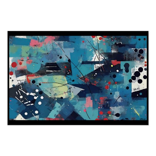 Poster 8647 - Ken Gage Art Abstrait (Devant)