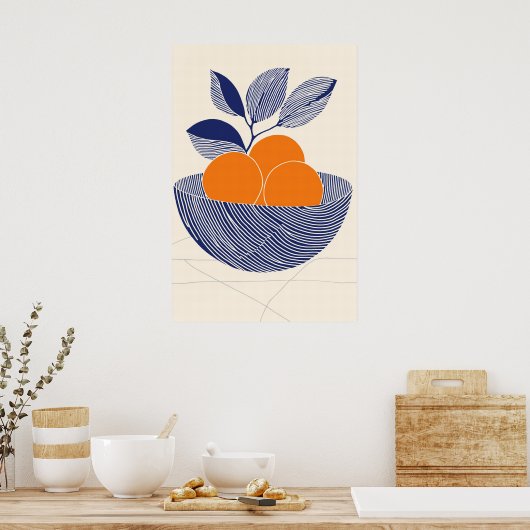 Poster 866 Abstrait (Cuisine)