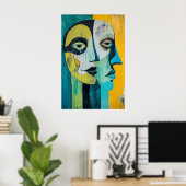 Poster 867 Abstrait (Bureau à domicile)