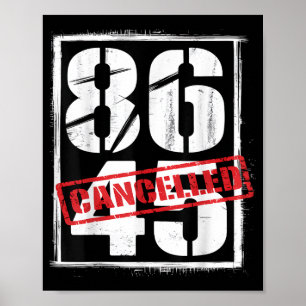 Poster 86 45 Annulation de la protestation politique anti
