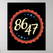 Poster 86 47 Anti Trump drôle (Devant)