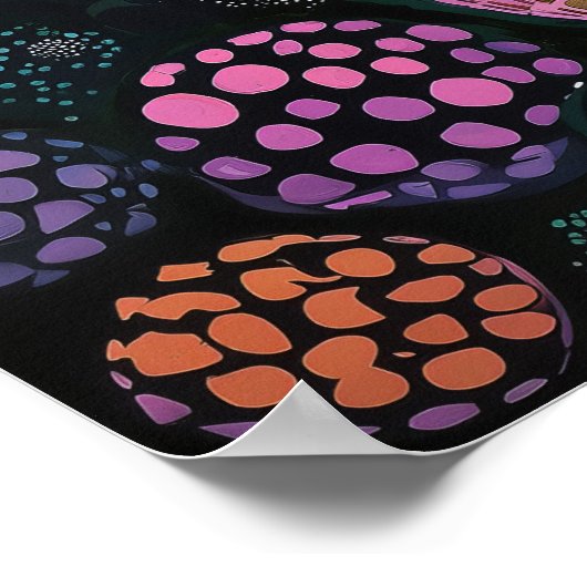 Poster 874 Abstrait (Coin)