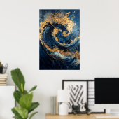 Poster 879 Abstrait (Bureau à domicile)