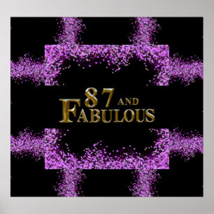 Poster 87e anniversaire