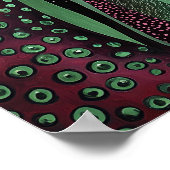 Poster 887 Abstrait (Coin)