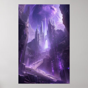 Poster 8 000 $ Prin d'affiche d'Art numérique surréaliste