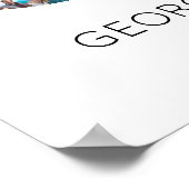 Poster 8 Ans Ensemble Collage De Photos Anniversaire De M (Coin)