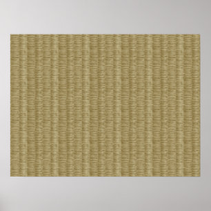 Poster 8 bits Pixel Tatami Mat 畳