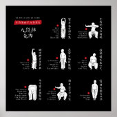 Poster 8 Brocades Ba Duan Jin QiGong (Devant)