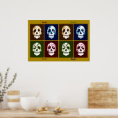 Poster - 8 Crâne (Cuisine)