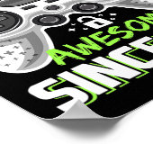 Poster 8 Déverrouillé Awesome 2013 jeu vidéo 8e anniversa (Coin)