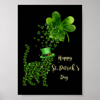 Poster 8 Drapeau Irlandais Américain Irlande Fête de la S