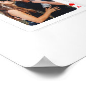 Poster 8 Photo Collage How Lucky Are We Playing Cards (Coin)