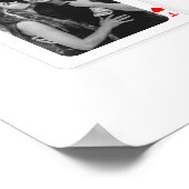 Poster 8 Photo Collage How Lucky Are We Playing Cards (Coin)