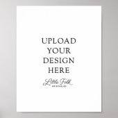 Poster 8 x 10" (Devant)