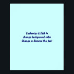 Poster 8" X 10" Vierge ajoutez votre image et votr<br><div class="desc">Poster 8" X 10" Vierge ajoutez votre image et votre texte</div>