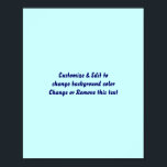 Poster 8" X 10" Vierge ajoutez votre image et votr<br><div class="desc">Poster 8" X 10" Vierge ajoutez votre image et votre texte</div>