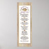 Poster 8 x 24 Construire un enfant en santé - Grange clôt (Devant)