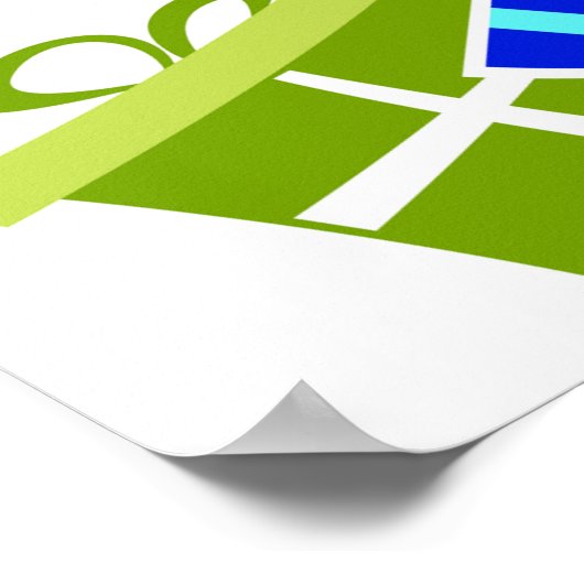 Poster 8e anniversaire - Birthday Boy (Coin)