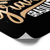 Poster 8e classe de fin d'études 2022 Graduation Senior (Coin)