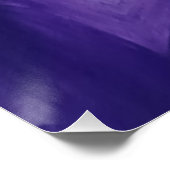 Poster 8Un Unique couleur violet étoile blanche Mandala (Coin)